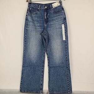 NWT Uniqlo Women’s Wide Straight Jeans Size 26